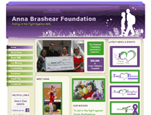 Tablet Screenshot of brashearfoundation.org